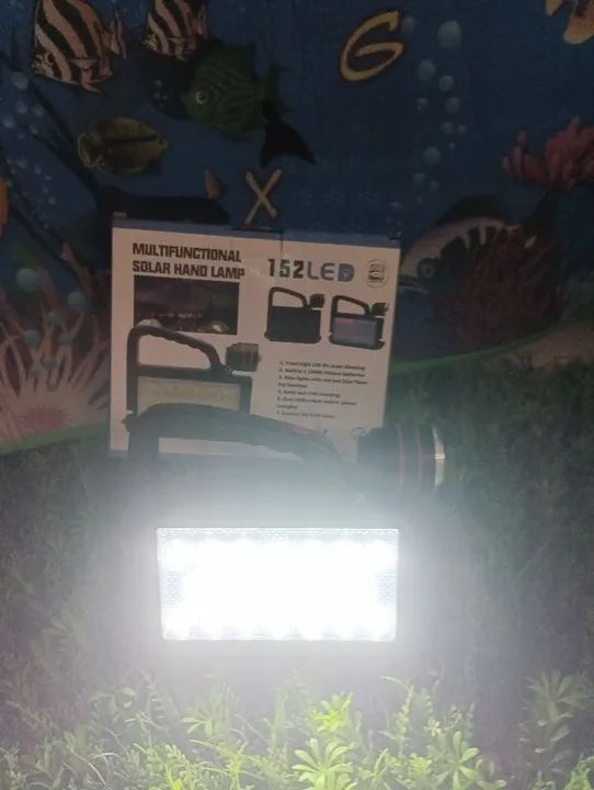 Lanterna solar recarregável portátil - Foto 5