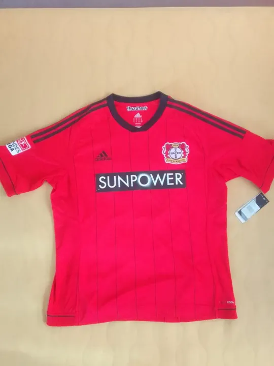 Camisa de Futebol Adidas Bayern Leverkusen Autografada