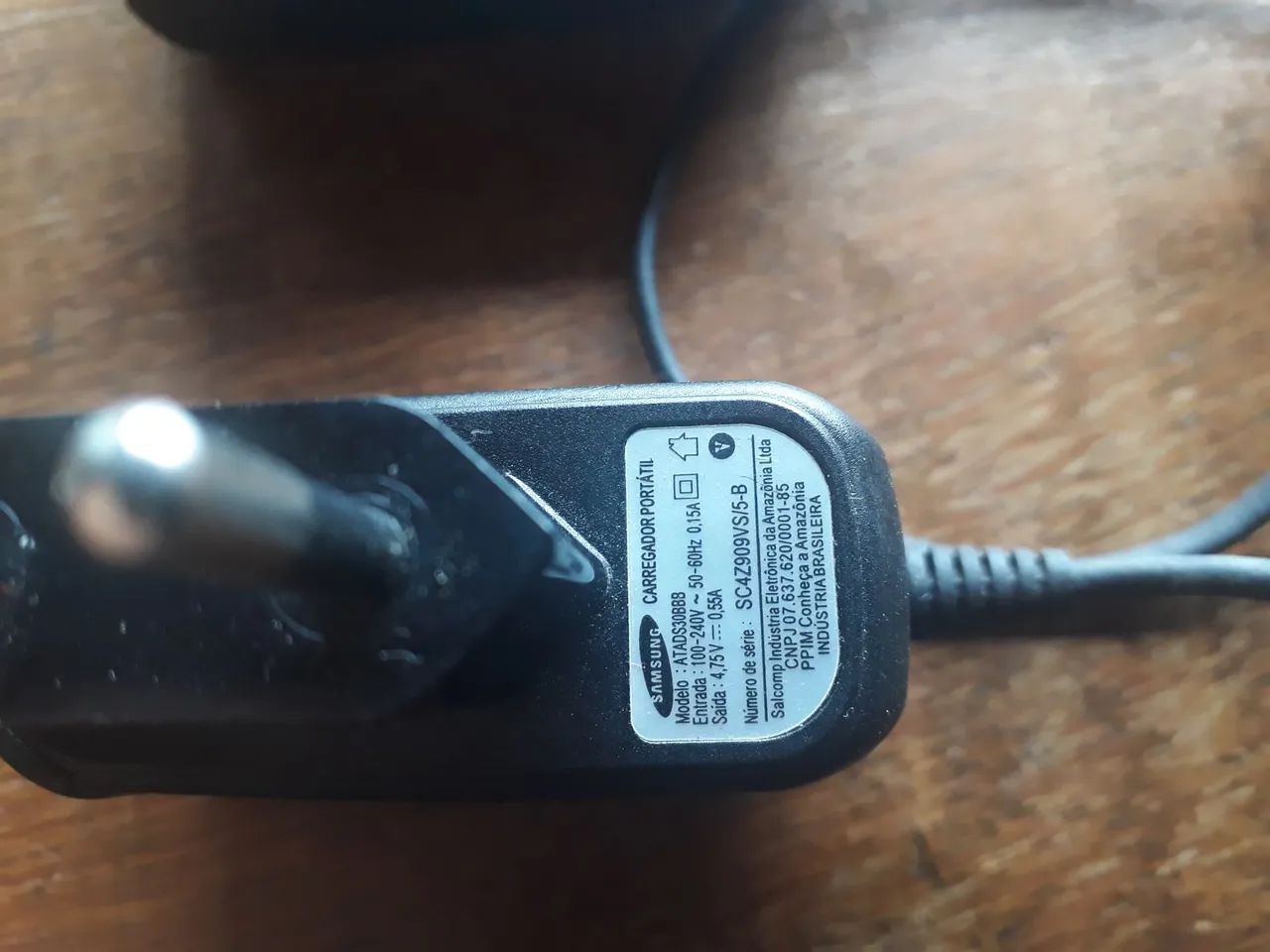 Carregador de celular 