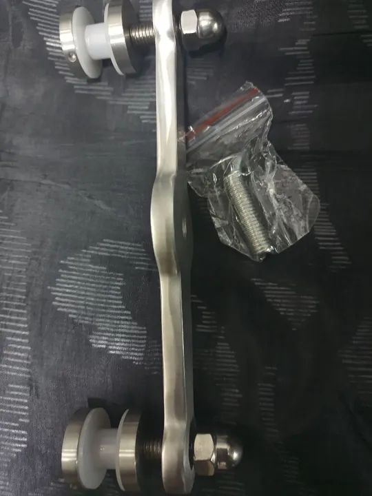 Par de puxadores para Porta de Vidro - Foto 2