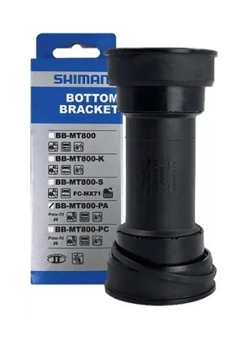 Caixa de pedal de cartucho Shimano Center Axle Mtb BB-Mt800 Pa