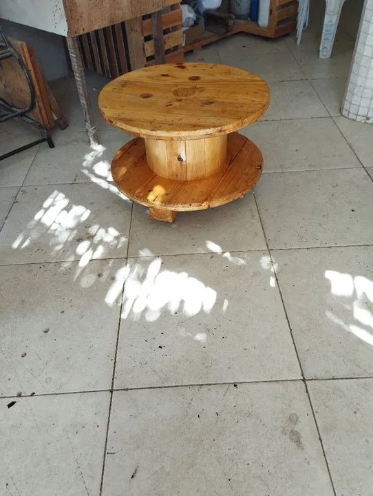 Mesa de Centro em Madeira de Pallet - Foto 2