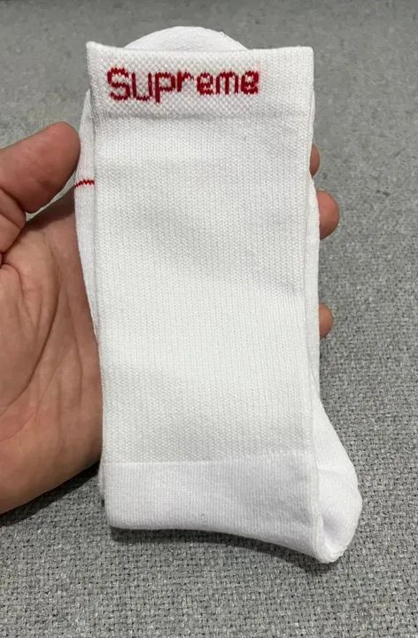 Meia Supreme Hanes White 100% Original - Foto 4