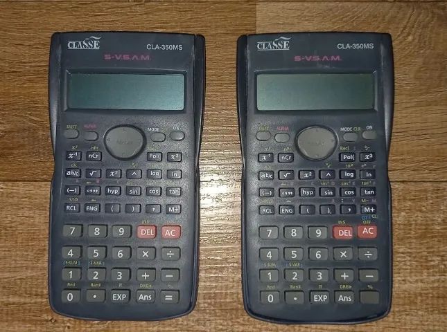 Calculadora Cientifica (duas) Coleção não funciona