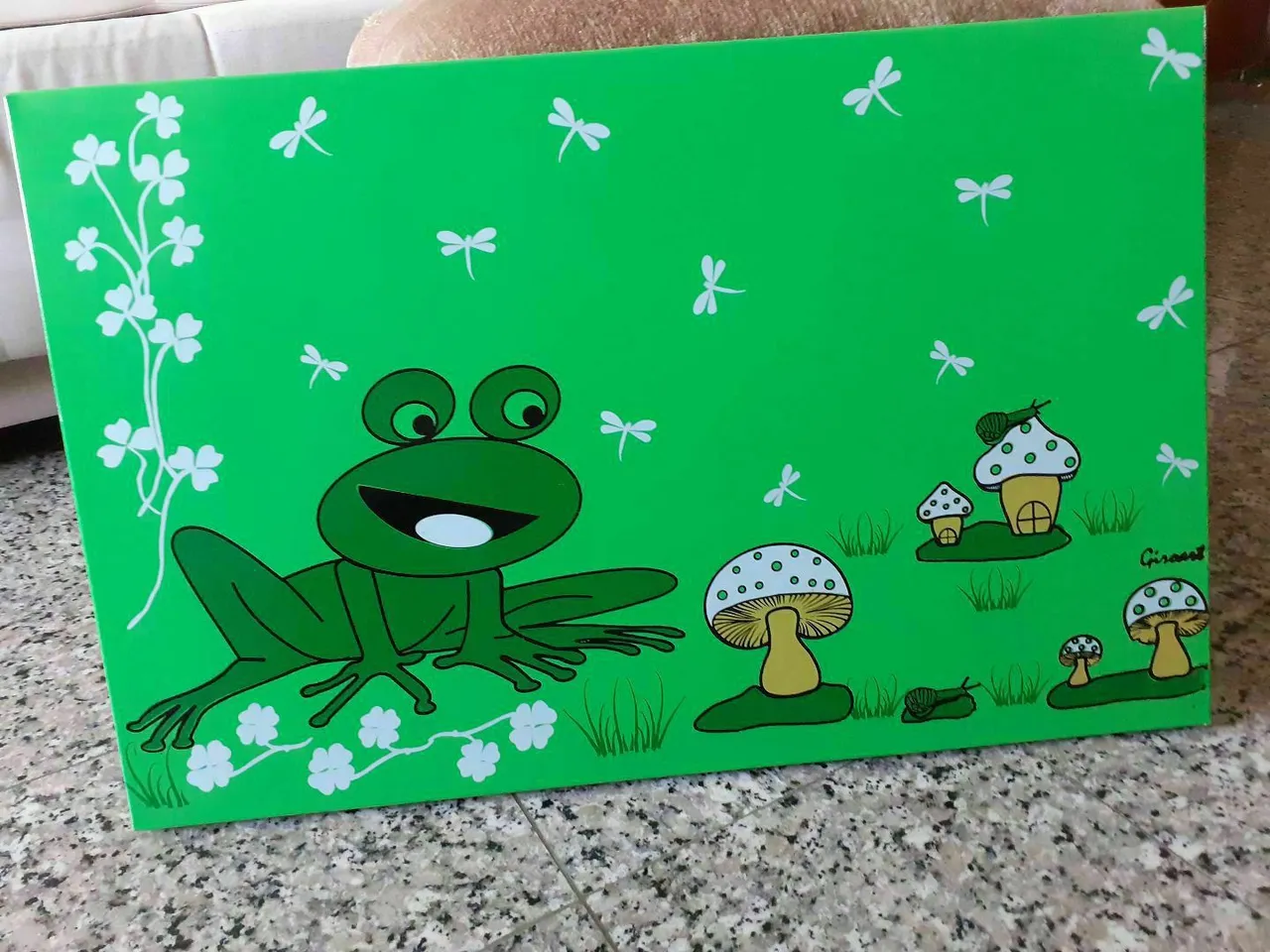 Quadro magnético e decorativo