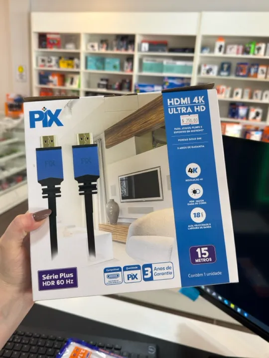 Cabo Hdmi x Hdmi 15m 60Hz