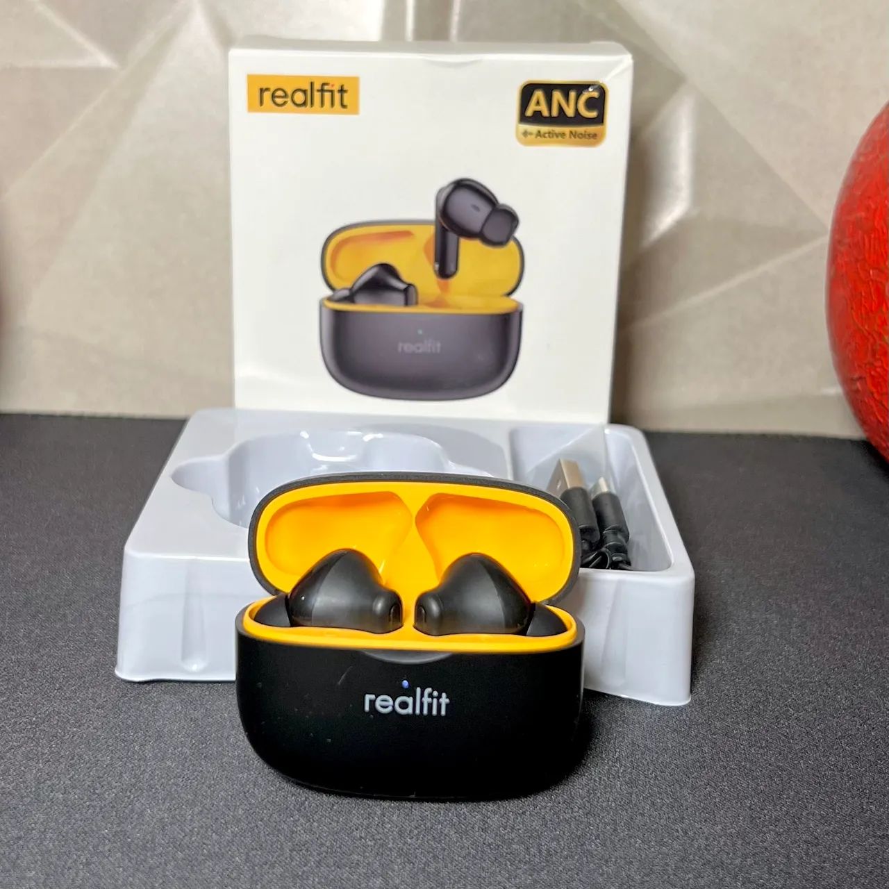 Fone Realfit F3 ANC Bluetooth  - Foto 4