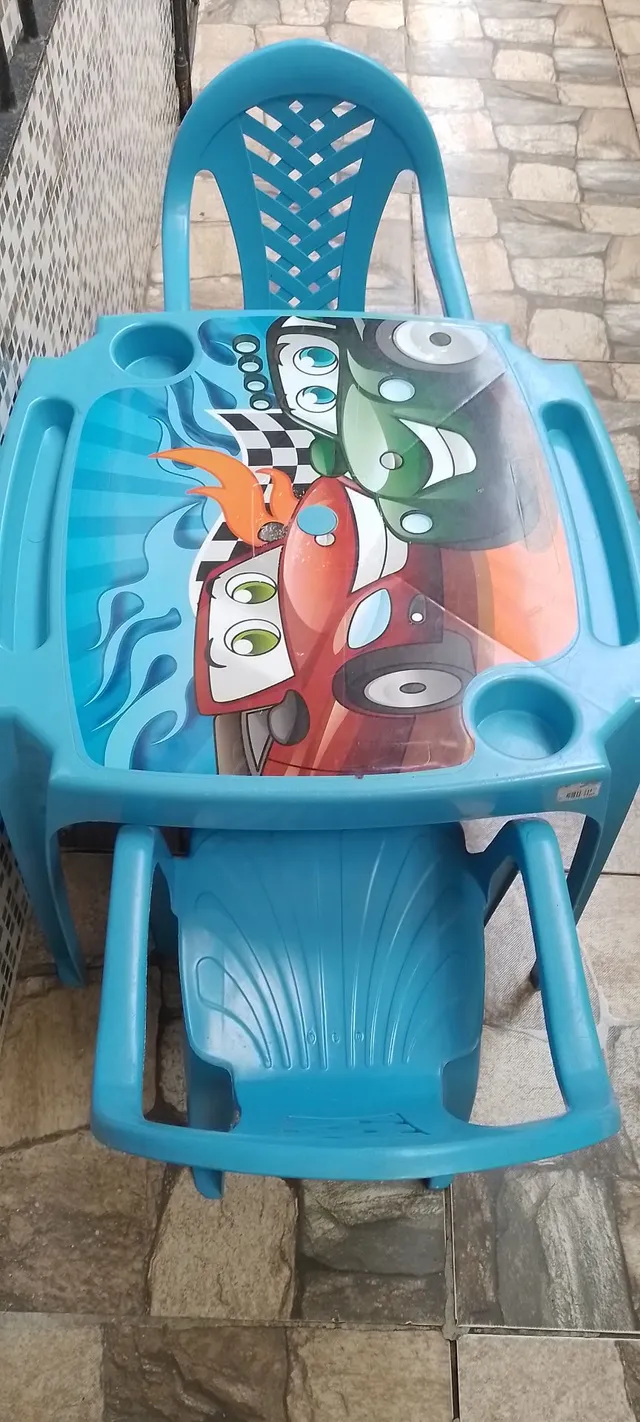 Cadeira de Alimentação Bebê Assento Infantil com Rodinha Arqplast