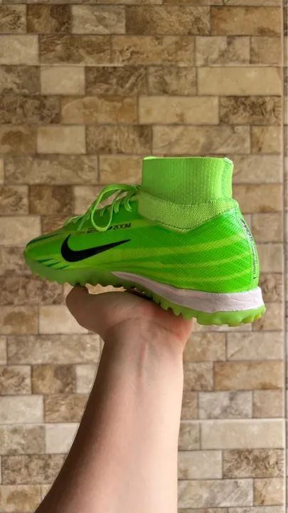 Chuteira Society Nike Zoom Mercurial Superfly 9 Elite (TAM 41,5) - Foto 5