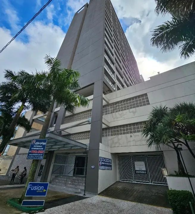 Alugo Sala Comercial, Banheiro Privativo, 01 vaga de garagem no Fusion Office, Vila Mathia - Foto 9