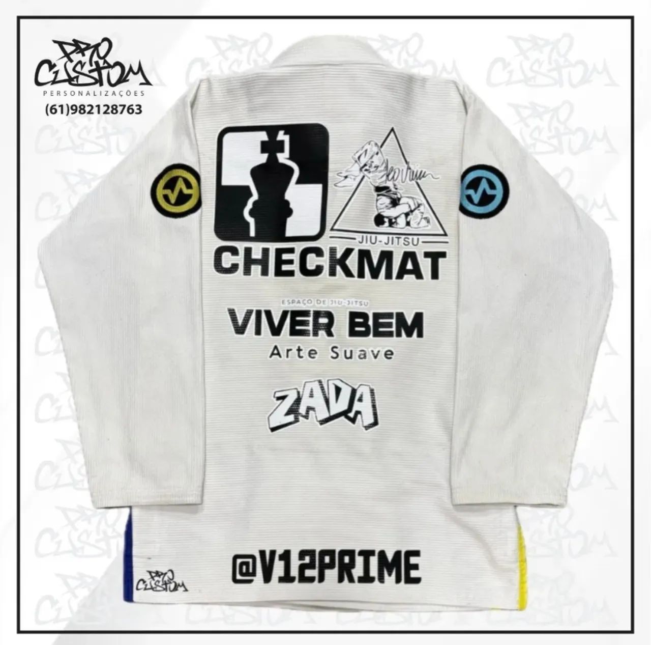 Kimono Jiu Jitsu Personalizado 