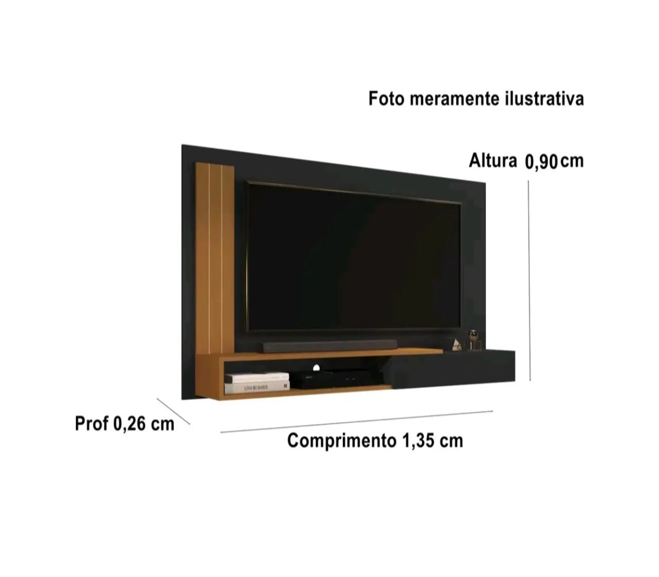 Promoção Belíssimo Painel Para TV Até 50 Polegadas- Moderno e elegante! - Foto 5