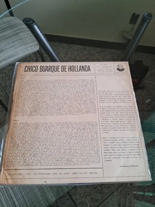Primeiro Álbum Chico Buarque.  - Foto 2