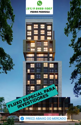 PIEDADE A BEIRA MAR - Studio 23 m² sendo 1 quarto. EXCELENTE PARA INVESTIMENTO
