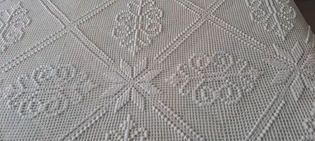 Colcha toda em croche tamanho casal - Foto 3