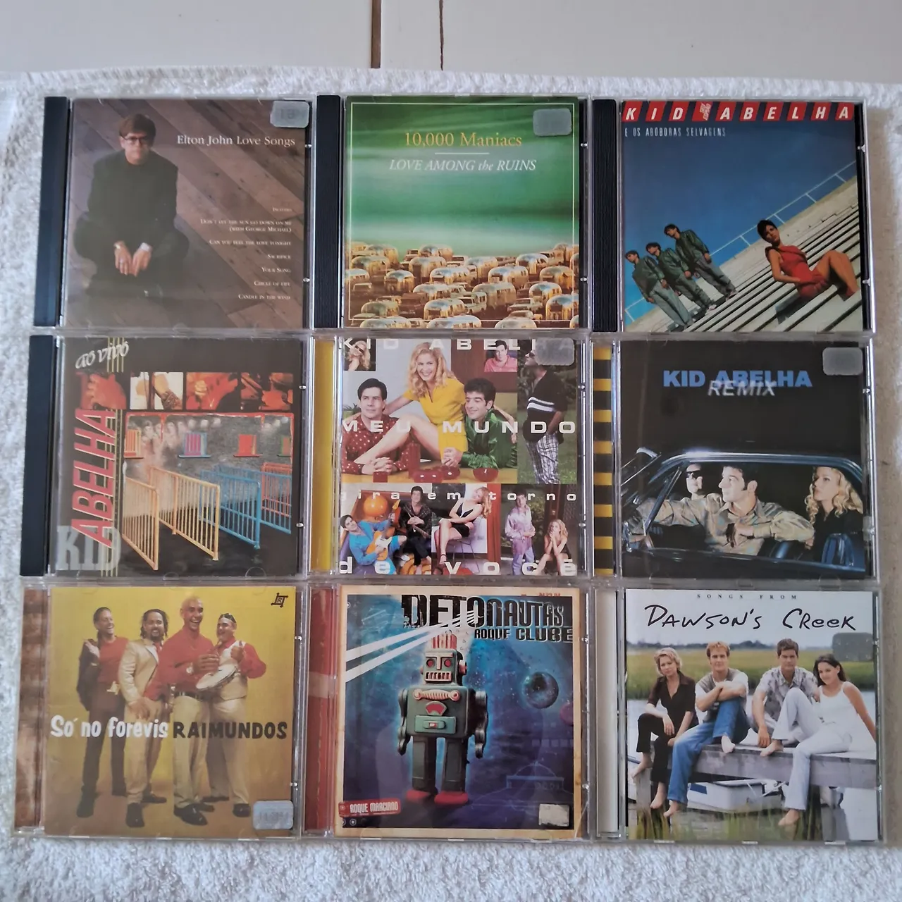 R$15 cada - CDs Originais de Pop e Rock Nacional