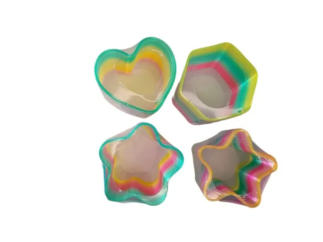 Brinquedo Mola De Várias Formas -(anti-estresse) - Kit Com 3