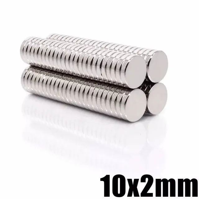 Imã neodimio 10x2mm super fortes 10 peças  - Foto 4