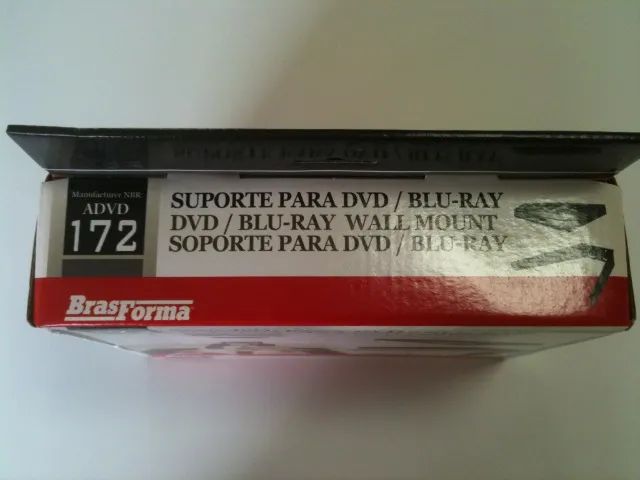 Suporte para DVD ou Blu-ray da marca Brasforma - Foto 2