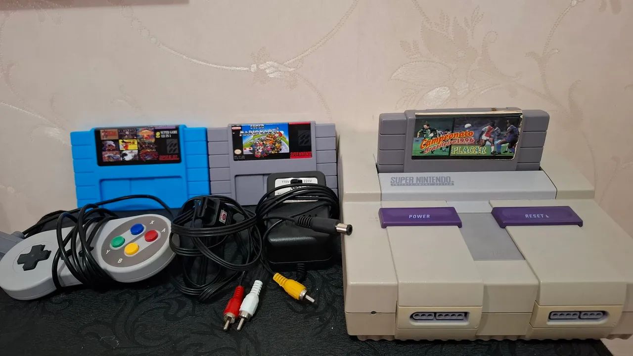 Super Nintendo - Console de jogos clássico - Foto 2