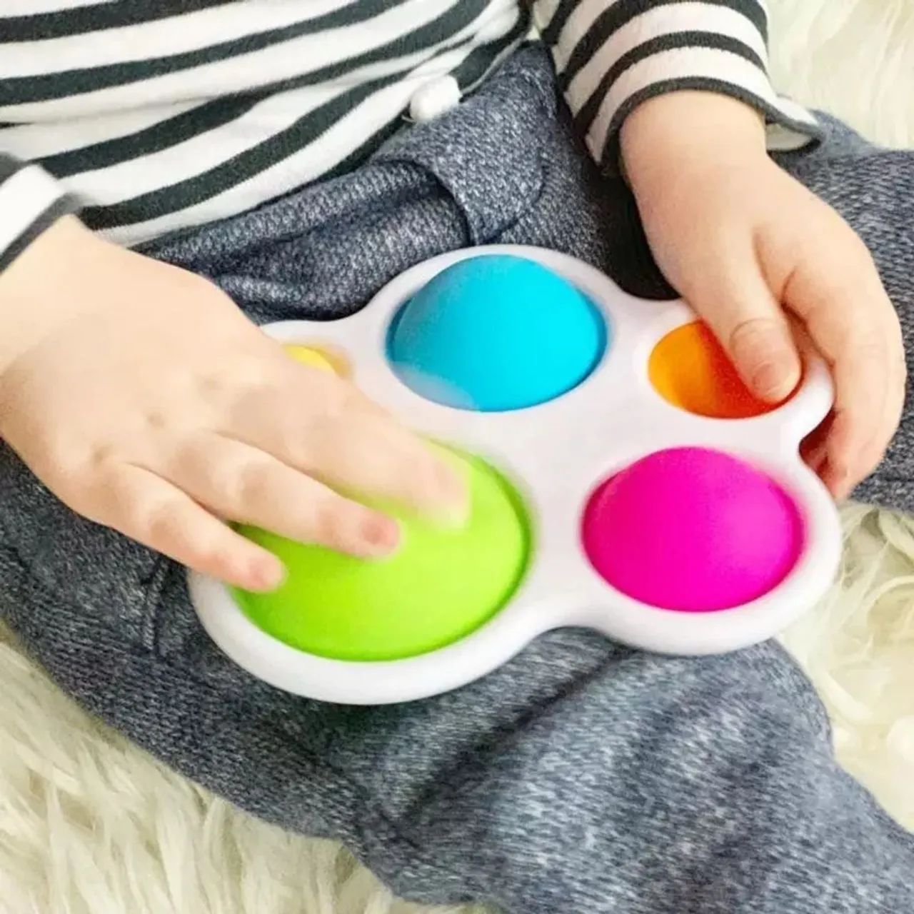 Brinquedo Sensorial Pop It Fidget - Diversas Coress - Foto 3