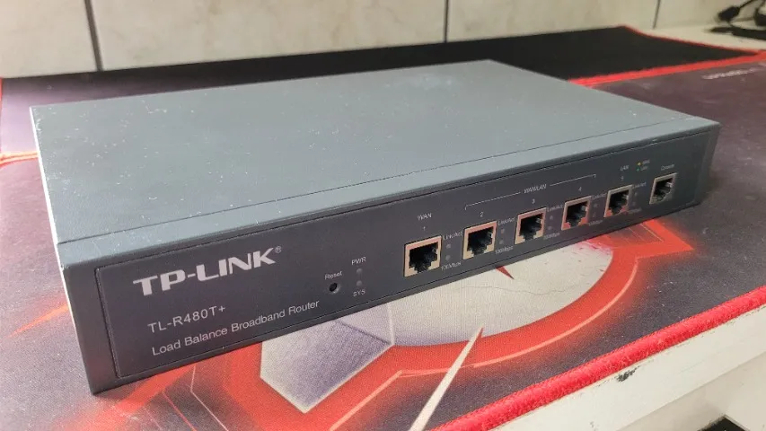 Roteador Tp-link Tl-r480t+ Preto 100V/240V