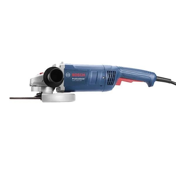 Esmerilhadeira Angular Bosch GWS 2200-230 VULCANO Elétrica 9" 2200W 220V - Foto 3