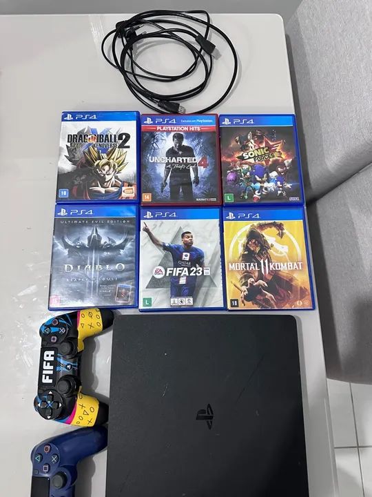 Vendo ps4 uma ótima oportunidade pro seu filho  - Foto 5