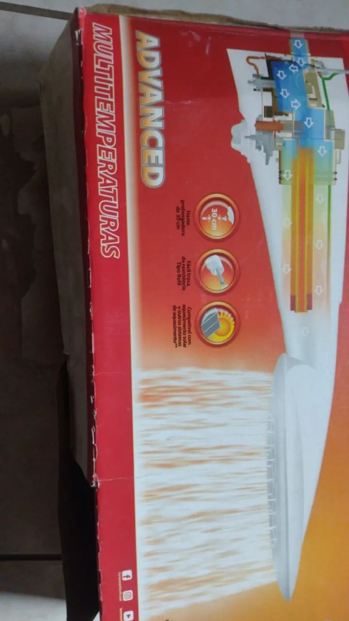 Chuveiro Eletrico Advanced  Multitemperatura 7500w - Foto 2