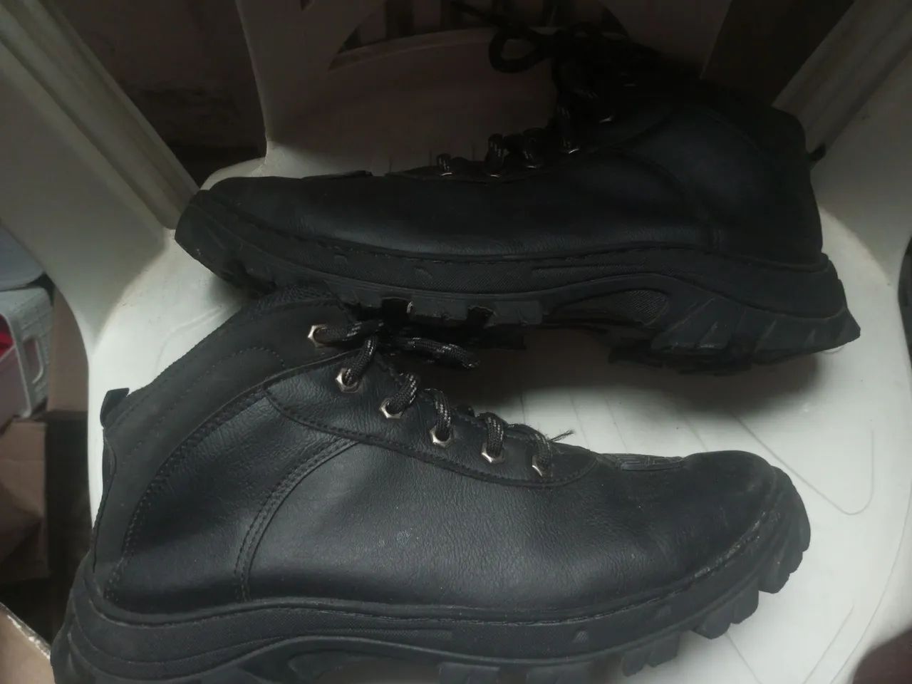 Bota Masculina Preta