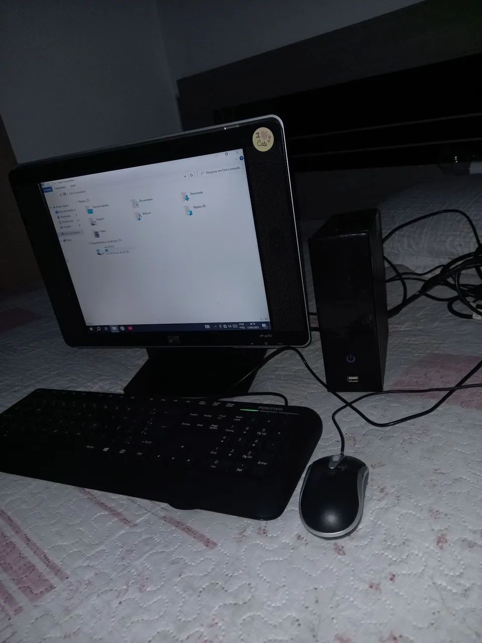 PC completo com 500 gb de memoria
