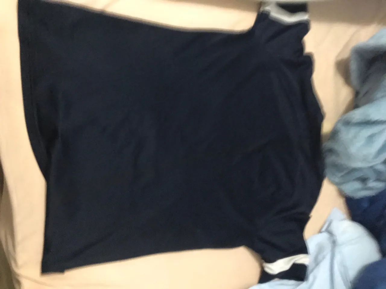 Camiseta Dri fit azul marinho, troco no freio mt200