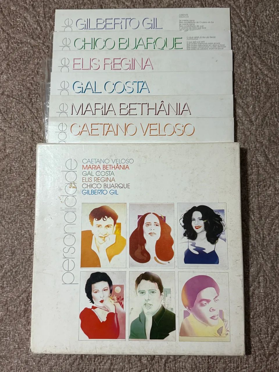 Box Vinil MPB - Coleção Personalidade (6 LPs)