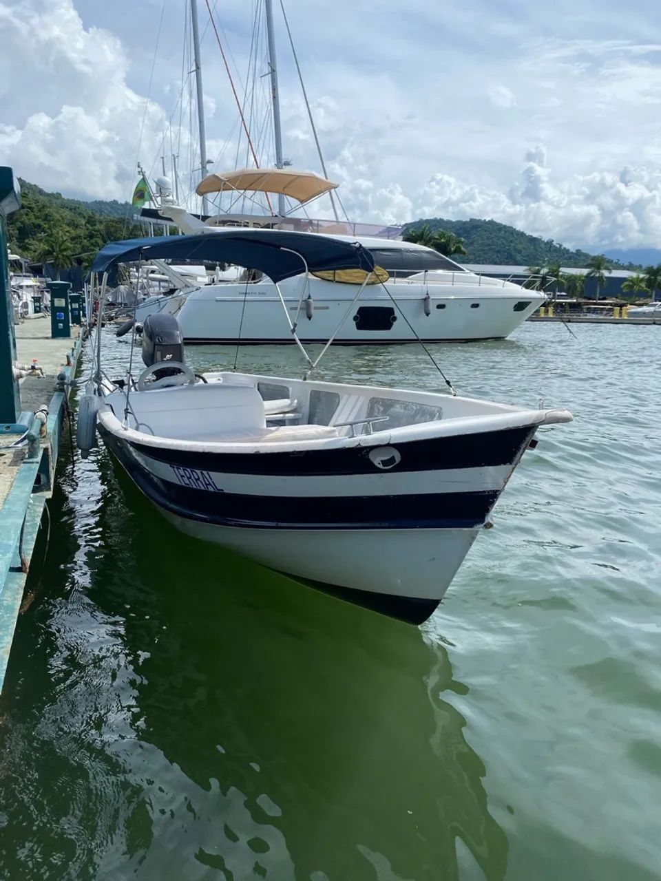 Bote com motor 50 hp  - Foto 2