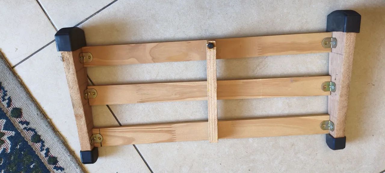 Pedalboard de madeira bem reforçado  - Foto 2