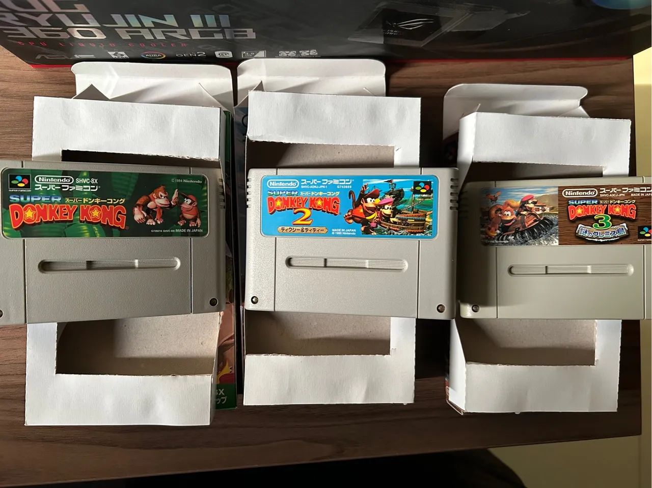 Coleção Donkey Kong super famicom - Foto 2