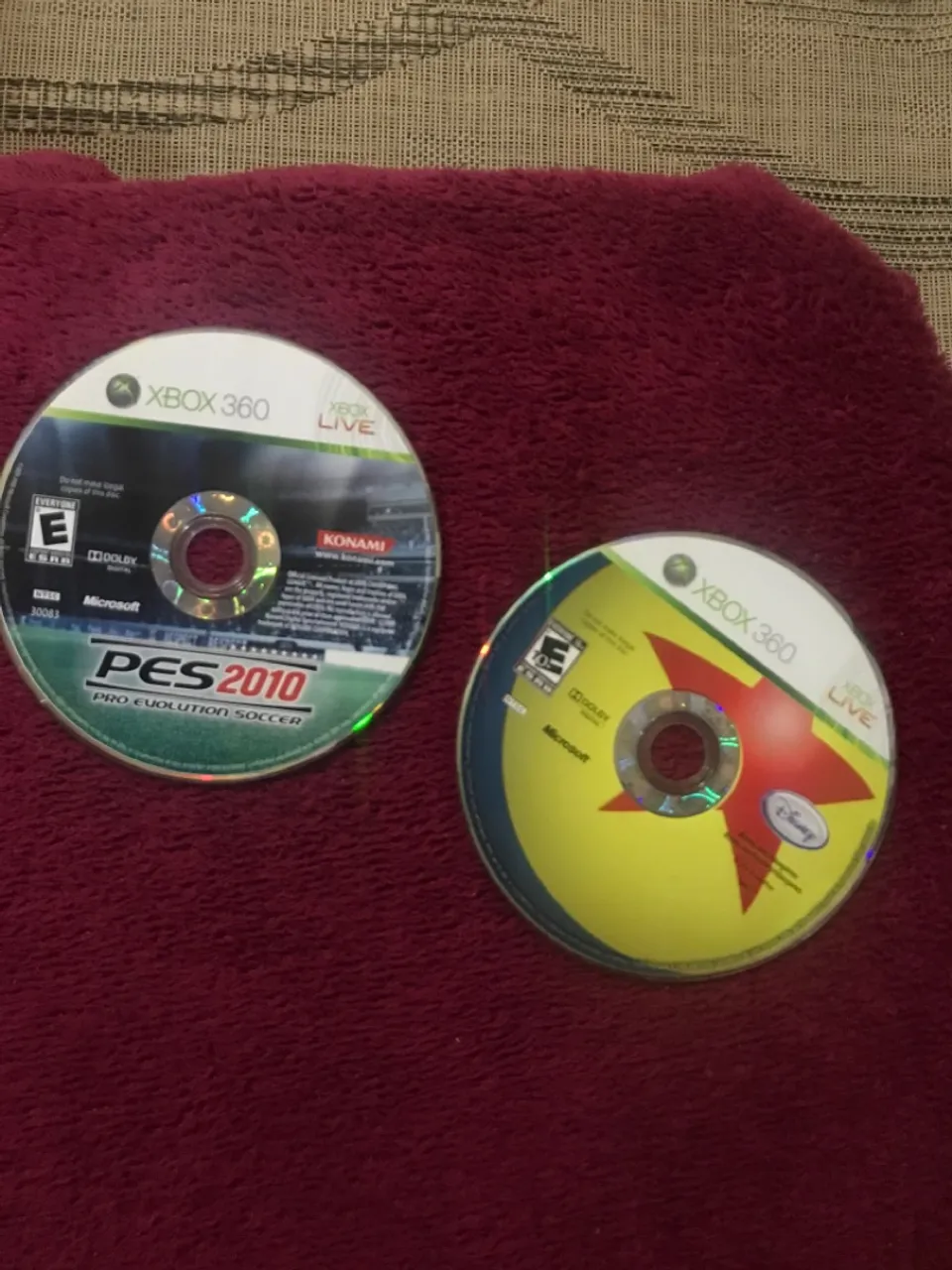 Jogos Xbox 360: PES 2010 e Toy Story 3