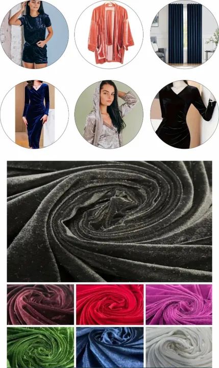 Queima de Estoque Veludo cristal (Somente peças fechadas) - Foto 6