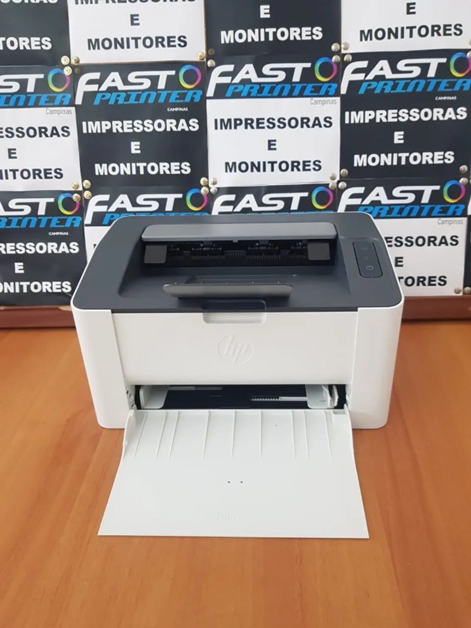 Impressora HP Laser 107W monocromática wifi e usb   - Foto 3