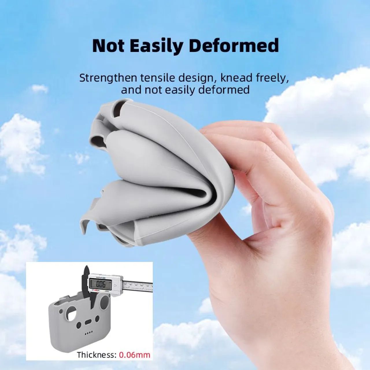 Capa de Silicone Controle Remoto DJI RC-N1/N2 - Foto 4
