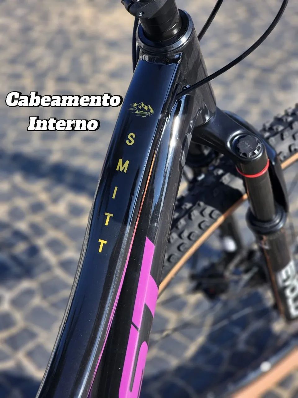 Bicicleta Aro 29 Alumínio MTB First 21v Microshift com Cabeamento Interno SOMOS LOJA - Foto 3