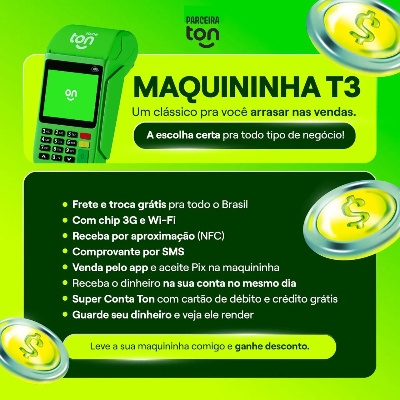 Maquininha de cartão  - Foto 4