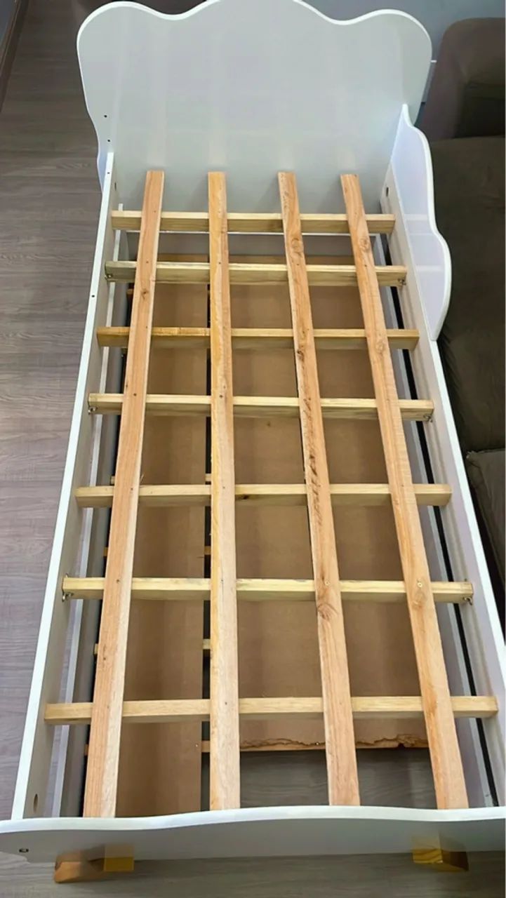 Mini Cama e cama auxiliar com 2 colchões  - Foto 3