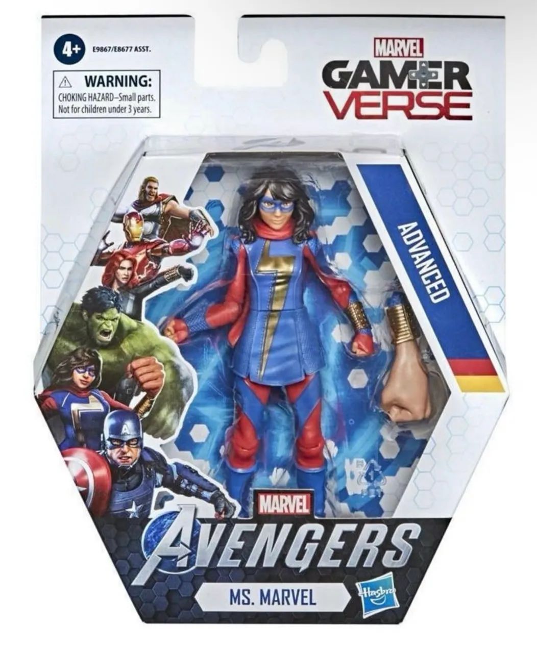 Boneco Ms. Marvel - Avengers Gamer Verse - Hasbro