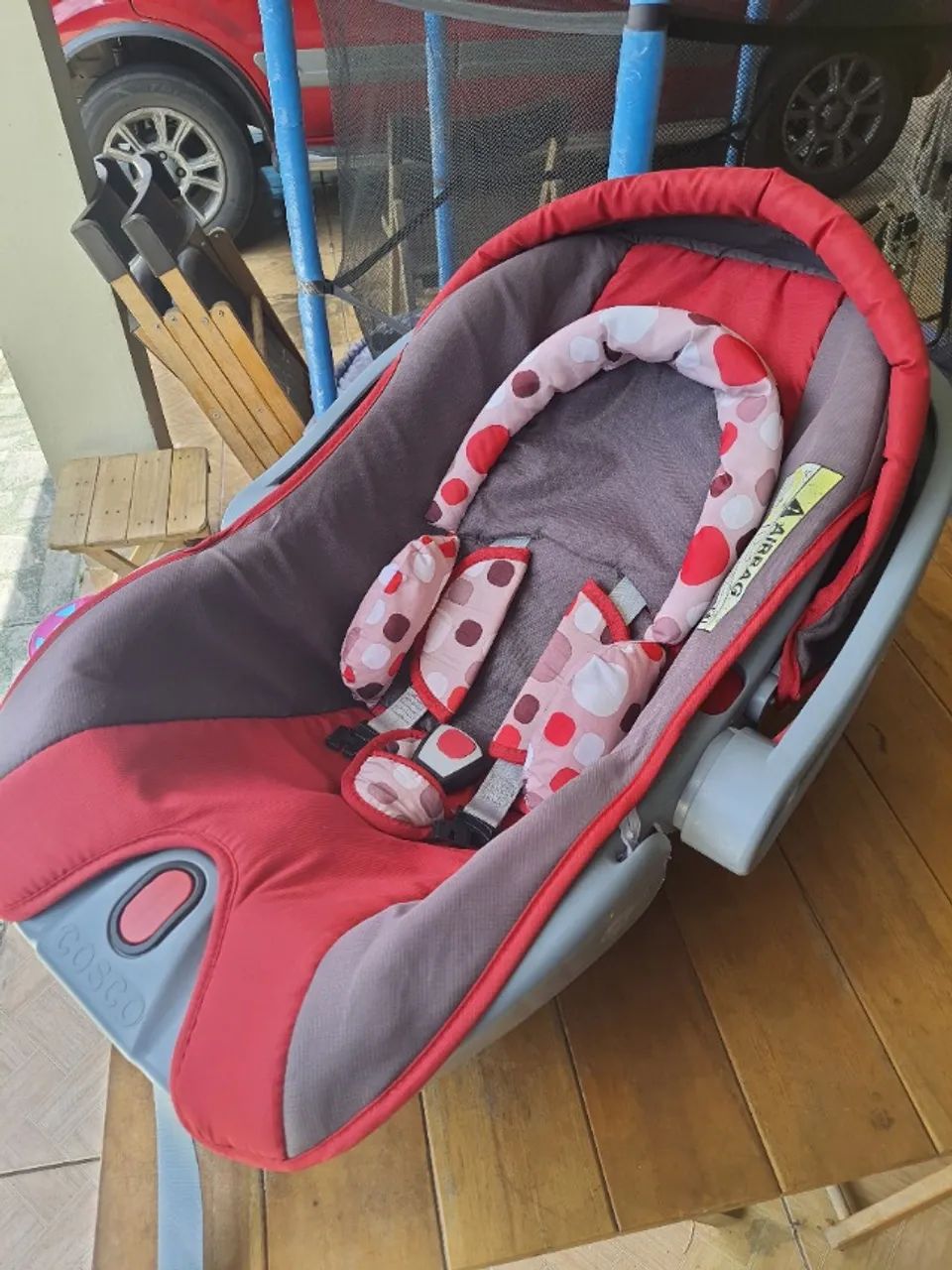 Bebê Conforto Cosco Reverse Vermelho - 0 a 13 kg - Foto 4