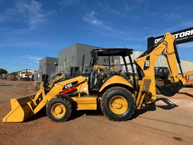 Retroescavadeira Caterpillar 416E 2011 - Inteiramente Revisada e Pronta para Trabalhar - Foto 2