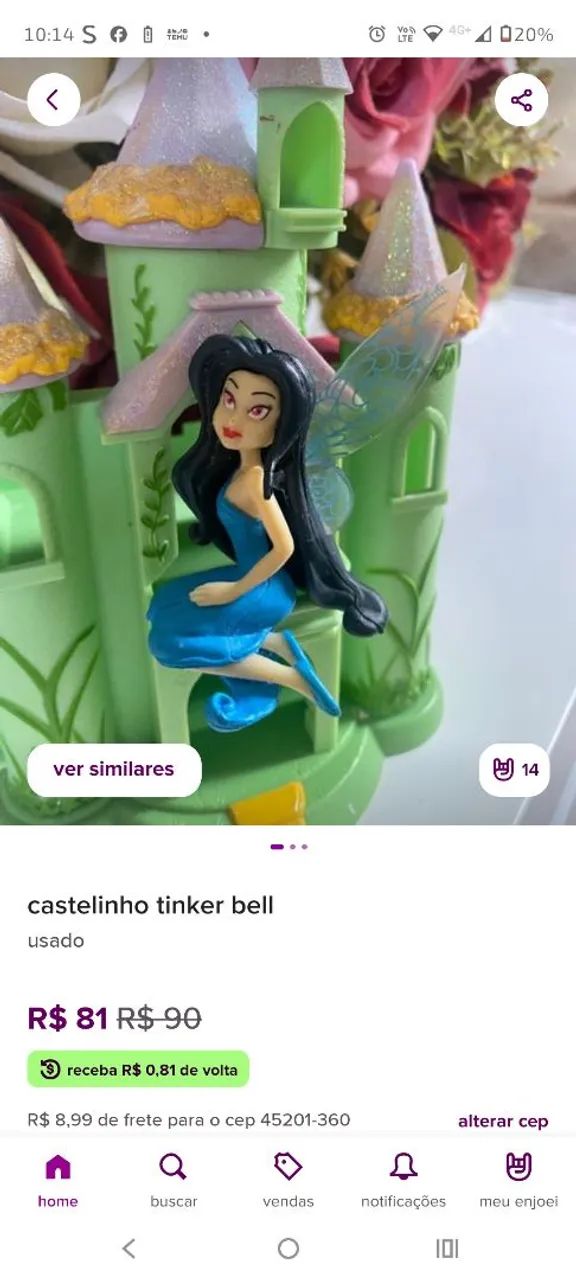 Castelinho casa das fadas - Foto 2