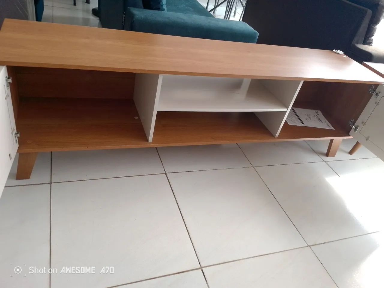 Rack para TV 75 polegadas entrego e monto no mesmo dia corre  - Foto 2