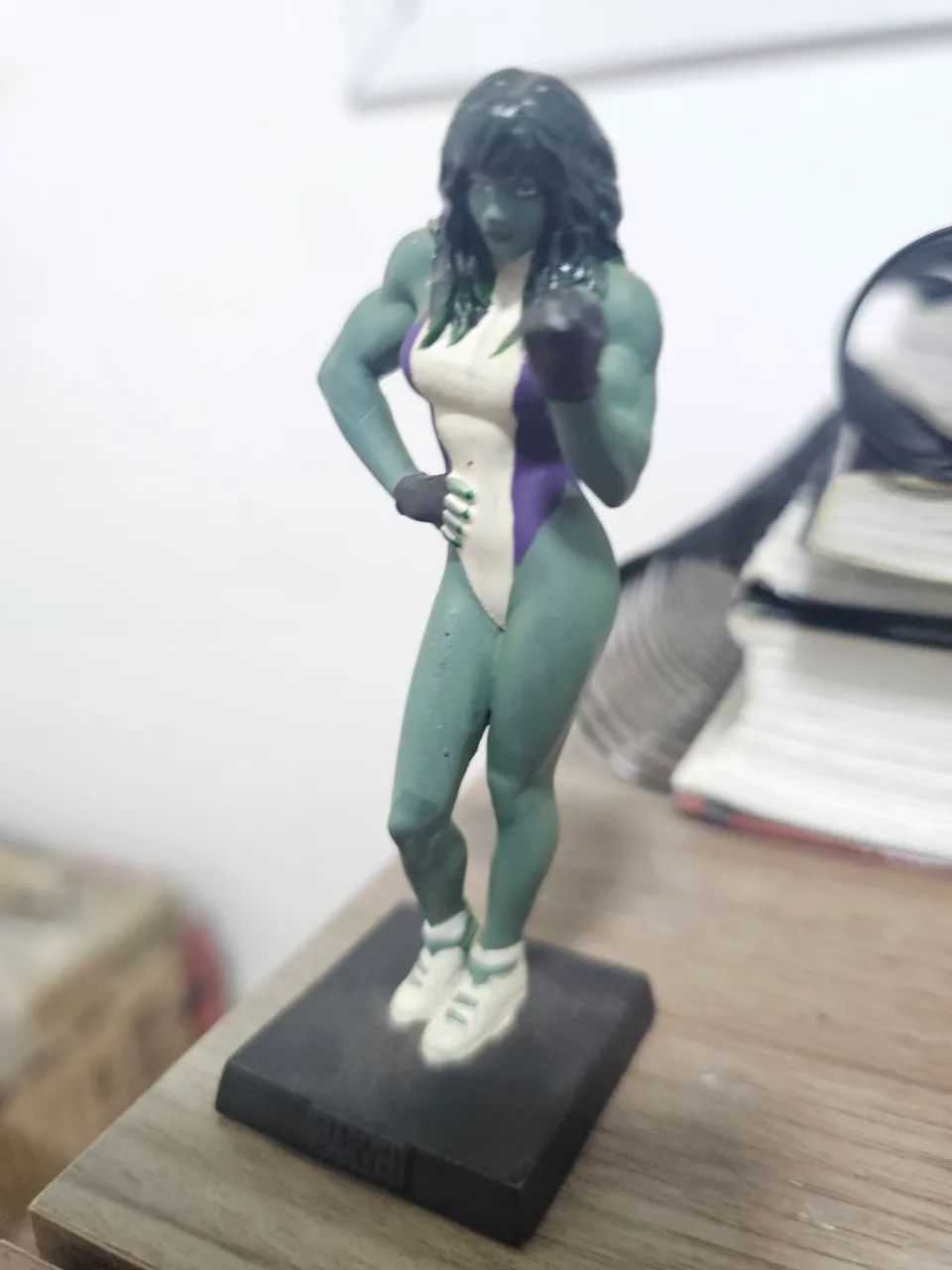 She Hulk e Luke Cage Marvel Eaglemoss - Foto 3
