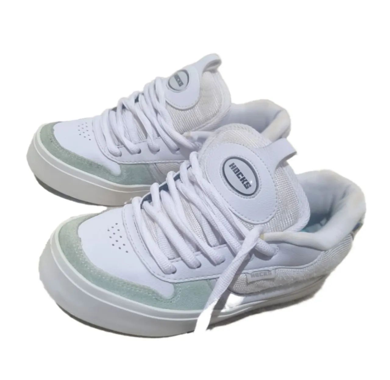 Tênis Hocks tamanho 34 feminino skate  Branco puff street 
